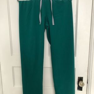 FIGS Livingston Basic Scrub Pant Hunter Green